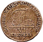 6 Kreuzers - Frederick II obverse image