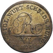 6 Kreuzers - Frederick I obverse image