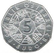 5 Euros New Year obverse image