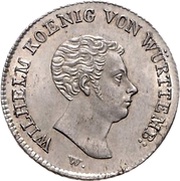 10 Kreuzers - William I obverse image