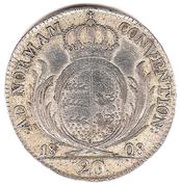 20 Kreuzers - Frederick I, Germany, 1807-1810 reverse image