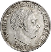 20 Kreuzers - William I obverse image