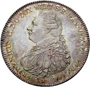 1 Thaler - Frederick II Conventionsthaler obverse image