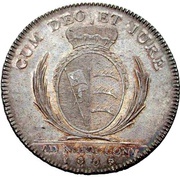 1 Thaler - Frederick II Conventionsthaler, Germany, 1803 reverse image