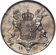1 Thaler - Frederick I Kronenthaler, Germany, 1810 reverse image