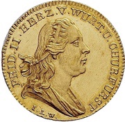 1 Ducat - Frederick II Mint visit obverse image