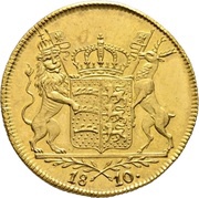 1 Frederick D'or - Frederick I, Germany, 1810 reverse image