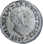 1 Kreuzer - William I obverse image