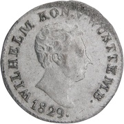 3 Kreuzers - William I obverse image