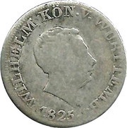 6 Kreuzers - William I obverse image