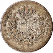 6 Kreuzers - William I, Germany, 1825-1837 reverse image