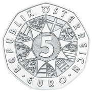 5 Euros Bundesheer obverse image