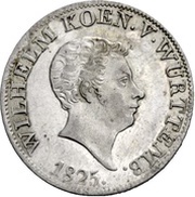 12 Kreuzer - Wihelm I obverse image