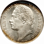 1 Gulden - William I Silver Jubilee obverse image