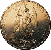 1 Thaler - Charles I Siegesthaler, Germany, 1871 reverse image