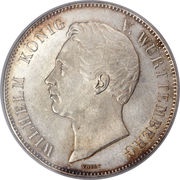 2 Thalers / 3½ Gulden - William I Marriage obverse image