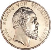 2 Thalers / 3½ Gulden - Charles I Ulm Cathedral obverse image