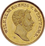 10 Gulden - William I obverse image