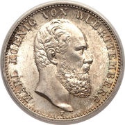 2 Marks - Charles I obverse image