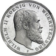3 Mark - William II obverse image