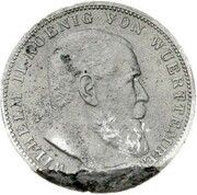 3 Mark - William II Pattern obverse image