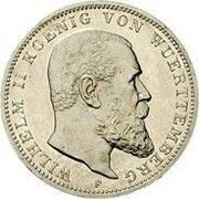 3 Mark - William II Pattern obverse image
