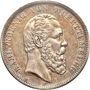 5 Mark - Charles I obverse image
