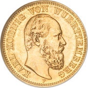 5 Mark - Charles I obverse image