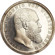 5 Mark - William II obverse image