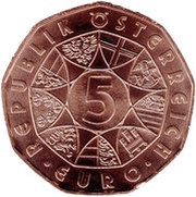 5 Euros Easter Lamb obverse image