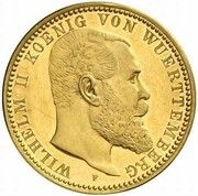 5 Mark - William II Gold pattern strike obverse image