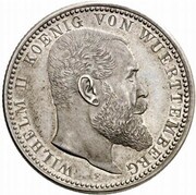 5 Mark - William II Pattern obverse image