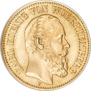 10 Mark - Charles I obverse image