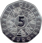 5 Euros Easter Lamb obverse image