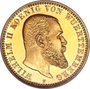 10 Mark - William II obverse image