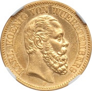 20 Mark - Charles I obverse image