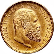 20 Mark - William II obverse image