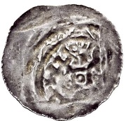 Obol Bracteate - Erlung and his descendant obverse image