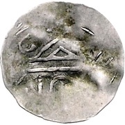 Denier - Bruno, Germany, 1034-1045 reverse image