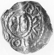 Denier - Bruno buste obverse image