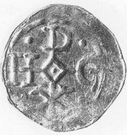 Denier anonymous, Germany, 1080-1104 reverse image