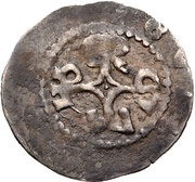 1 Pfennig - Hermann I of Lobdeburg, Germany, 1225-1254 reverse image