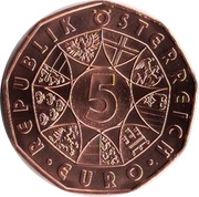 5 Euros Easter coin 2018 obverse image