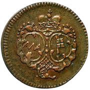 ½ Pfenning - Adam Frederick of Seinsheim obverse image