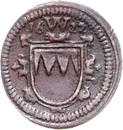 3 Heller - John Gottfried of Aschhausen obverse image