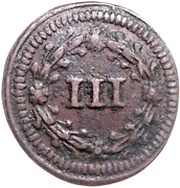 3 Heller - John Gottfried of Aschhausen, Germany, 1622-1623 reverse image