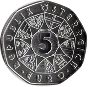 5 Euros Easter coin 2018 obverse image