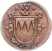 1 Kreuzer - John Gottfried of Aschhausen obverse image