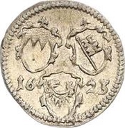 1 Körtling - Philip Adolphus of Ehrenberg obverse image