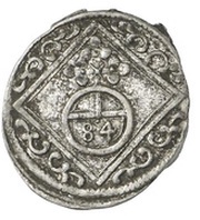 1 Körtling - John Philip of Greiffenclau of Vollraths, Germany, 1699-1719 reverse image